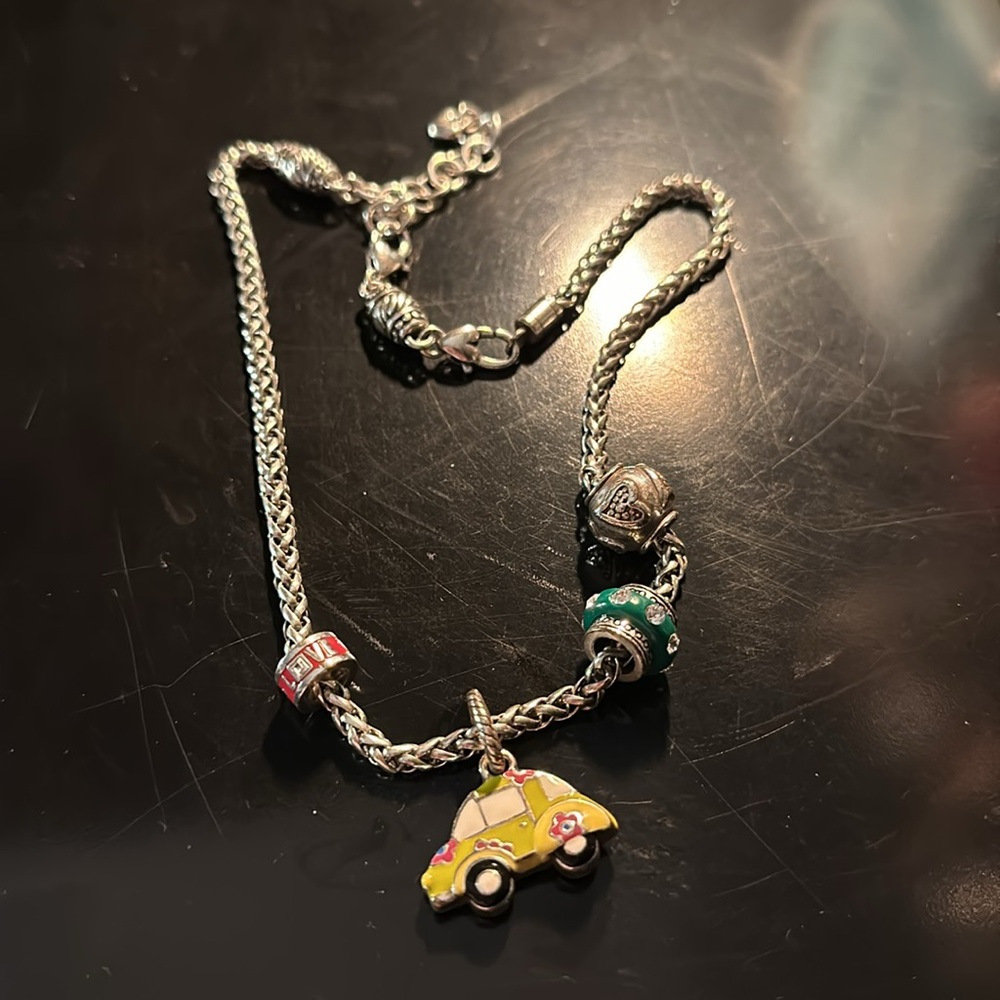 Brighton necklace chain and charms - Picture 2 of 2